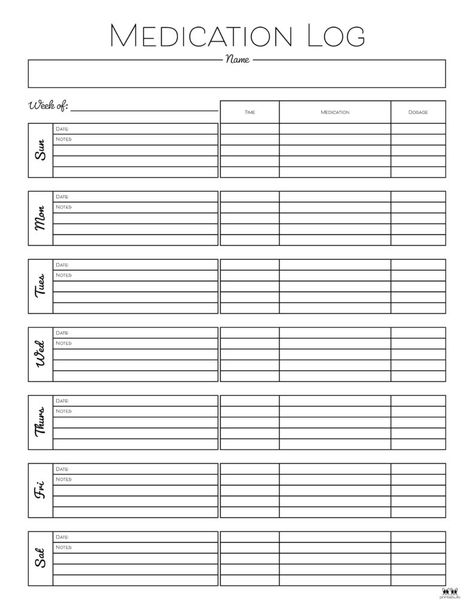 Daily Medication Chart Printable, Medication Chart Printable Free, Household List, Medicine Tracker Printable Free, Monthly Medication Chart Printable, Daily Medication Log Free Printable, Medication Log Free Printable, Medication Tracker Printables Free, Medication Log Sheet Free Printable