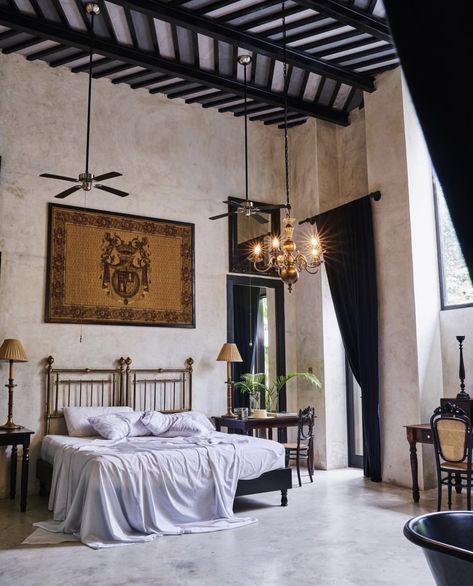 Boutique Hotel Bedroom, Coqui Coqui, Bedroom Bliss, Spanish Style Homes, Mediterranean Home, Hotel Design, Puglia, Goa, My Dream Home