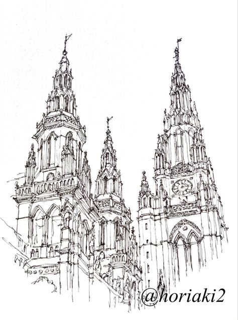 Vienna Sketch, Vienna Drawing, Vacation Tattoos, Ink Drawing Techniques, Building Sketch, Sketching Ideas, Architecture Drawing Art, Art Idea, Urban Sketchers