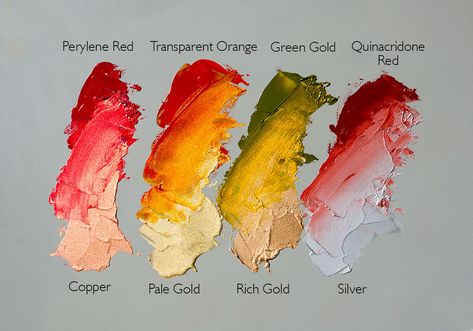 Metallic Oil Paint - Copper, Silver, & Gold - Gamblin Artists Colors Metallic Color Painting, Gamblin Oil Paint, Oil Paint Mixing, Color Oil Painting, Oil Painting Videos, Mixing Paint Colors, Simple Oil Painting, Oil Painting Tips, Oil Painting For Beginners