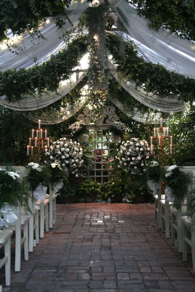 the conservatory... garden wedding any time of the year Missouri Wedding Venues, Glass Chapel, Family Organization, Design Calendar, Indoor Garden Wedding, Conservatory Garden, Wedding Ceremony Ideas, December Calendar, Garden Weddings Ceremony