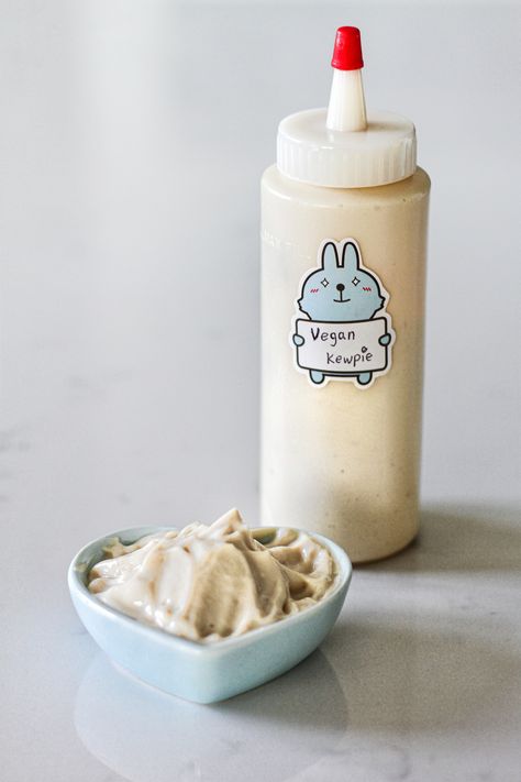 Silken Tofu Salad Dressing, Vegan Bunny Chef, Whipped Tofu, Vegan Mayonaise, Silken Tofu Recipes, Korean Sweet Potato, Vegan Pulled Pork, Asian Sauces, Kewpie Mayo