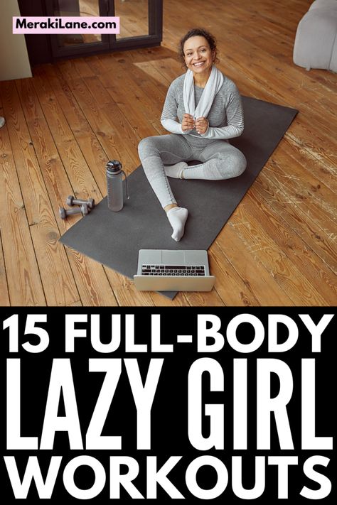 Get Fit Fast: 15 Full Body At Home Lazy Girl Workouts Girl Arm Workout, Exercise At Your Desk, Get Fit Fast, Lazy Girl Workout, Love Sweat Fitness, Pilates Workout Routine, Workout Days, Popsugar Fitness, Ab Workout At Home