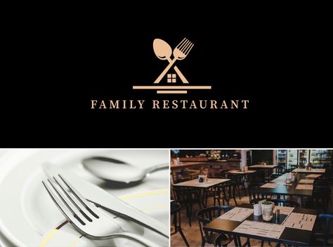 Restaurant Logo Design Ideas, Dribbble Logo, Minimalist Food, Kids Restaurants, Creative Typography Design, Elegant Restaurants, Logo Design Free Templates, Mugs Ceramic, Interior Designer Logo