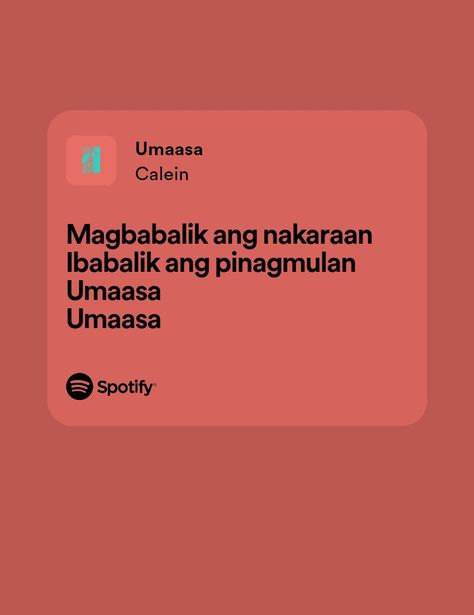 ♡ᜊ♡ Umaasa Spotify Lyrics, Umaasa Lyrics, Umaasa Spotify, Spotify Songs, Spotify Lyrics, Sign Off, Song Lyrics, Songs, Quotes