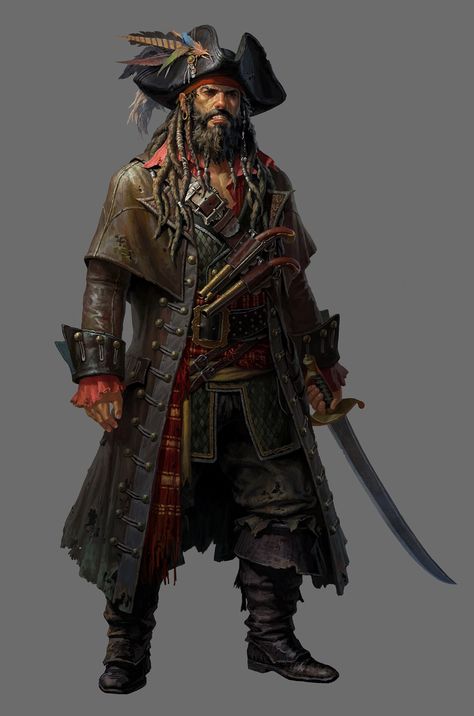 Pirate Pictures, Pirate Ship Art, Pirate Outfit, Pirate Art, Pirate Adventure, 다크 판타지, Pirate Life, Dungeons And Dragons Characters, Pirate Costume