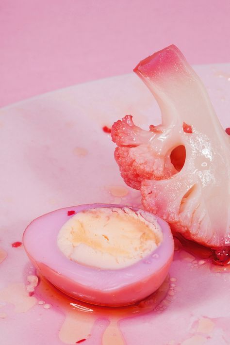 Maisie Cousins’s Visceral Images of Desire and Decay | The New Yorker Maisie Cousins, Weird Photography, Pickled Cabbage, The New Yorker, Gummy Candy, Dipping Sauce, Still Life Photography, New Yorker, Artist At Work