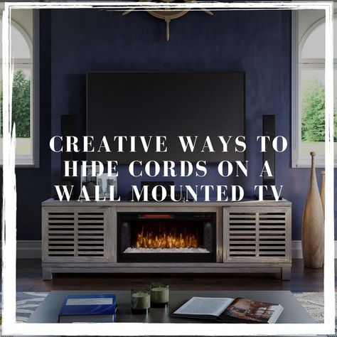 You want to create an amazing setup for your new TV, and mounting it on the wall seems like a stylish way to go. Just one problem… all those cords can really get in the way! Visit our blog to learn our favorite ways to hide a cords while mounting your TV. Ways To Hide Tv Cords, Ways To Hide Cords, Hide Tv Cords, Wall Mount Tv, Hide Tv, Tv Setup, Tv Cords, Mount Tv, Hide Cords