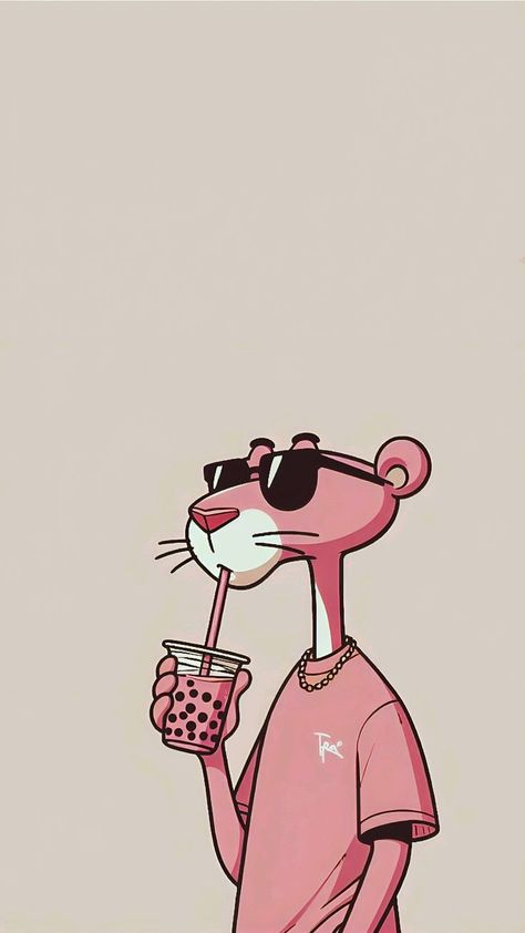 Wallpaper Iphone Pink Panther, Pink Panther Iphone Wallpaper, Pink Panther Wallpapers Iphone, Savage Cartoon, Pink Panther Wallpapers, Panthere Rose, Savage Wallpaper, Wall Iphone, Pink Panther Cartoon