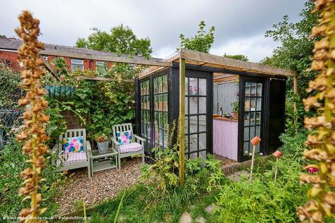 Shed Renovation, Be Architecture, Shed Inspiration, Door Shed, Harvest Bread, Sustainable Landscape, Allotment Ideas, Shed Of The Year, Growing Cut Flowers