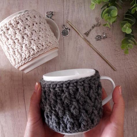 Crochet mug cozy pattern Cup cozy pattern Crochet mug warmer | Etsy Knitted Mug Warmer, Mug Cozy Knit Pattern, Crochet Mug Sweater, Mug Sleeve Crochet, Knitted Mug Cozy, Crochet Cup Warmer, Mug Sweater Crochet Pattern, Cup Warmer Crochet, Mug Crochet Cozy Pattern