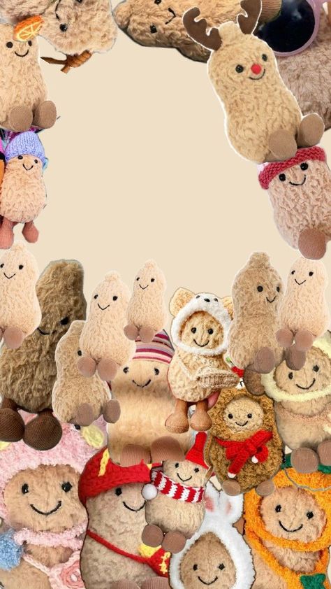 Jellycat 🥜 Jellycat Wallpaper, Jellycat Stuffed Animals, Cute Stuffed Animals, Pretty Wallpapers Backgrounds, Cat Wallpaper, Cute Everyday Outfits, Doodle Drawings, Pretty Wallpapers, Stuffed Animals