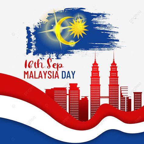 Malaysia Building, Building Png, Malaysia Day, Silhouette Poster, Building Silhouette, Red City, Mix Colour, City Cartoon, City Silhouette