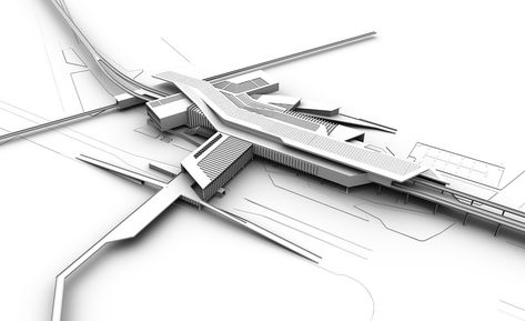 © Mohammad Zillur Rahman Multimodal Transport Hub, Architecture Schools, Transport Hub, School Architecture, Railway Station, Scales, Transportation, Architecture, Quick Saves