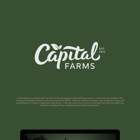 Farm Brand Identity, Farm Logo Design Branding, Organic Farm Logo, Farm Logo Inspiration, Tailor Logo Design, Eco Logo Design, Farm Logo Design, Branding Identity Inspiration, Logo Branding Design