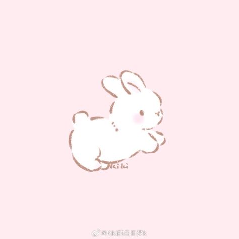 Light Pink Bunny Aesthetic, Pink Bunny App Icons, Cute Pink Bunny Wallpaper, Soft Pink Theme Aesthetic, Soft App Icons, Pink Rabbit Aesthetic, Cute Bunny Drawing Kawaii, Bunny Icon Aesthetic, Soft Pink Aesthetic Icons