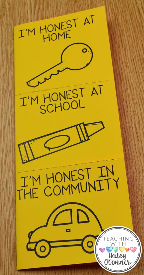 Honesty lesson plans and suggestions for activities and picture books. Teach your students why honesty is important. Character education in the classroom. Reading, writing, and discussing character education and honesty in the classroom. Honesty Worksheets For Kids, Honesty Crafts For Kids, Honesty Craft, Honesty Activities For Kids, Honesty Illustration, Honesty Pictures, Honesty Lesson, Posters For Teachers, Motivational Quotes For Teachers