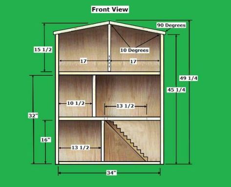 Wood Doll House Plans PDF Plans Dreamhouse Barbie, Dollhouse Plans, Diy Barbie House, Free Barbie, Doll House Plans, Barbie Barbie, Barbie Doll House, Barbie Diy, Wooden Dollhouse