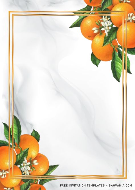 Download Now Orange Blossom Invitation Templates - Editable .Docx #free #freeinvitation2019 #birthday #disney #invitations #invitationtemplates Birthday Invitation Background, Orange Birthday Parties, Blossom Nails, Printable Birthday Banner, Orange Wedding Invitations, Free Printable Invitations Templates, Orange Birthday, Free Printable Birthday Invitations, Free Printable Invitations