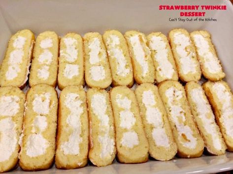 Strawberry Twinkie Dessert, Twinkie Strawberry Shortcake, Strawberries And Cool Whip, Twinkie Desserts, Chocolate Strawberry Pie, Twinkie Cake, Hostess Twinkies, Strawberry Shortcake Dessert, Strawberry Cream Pies