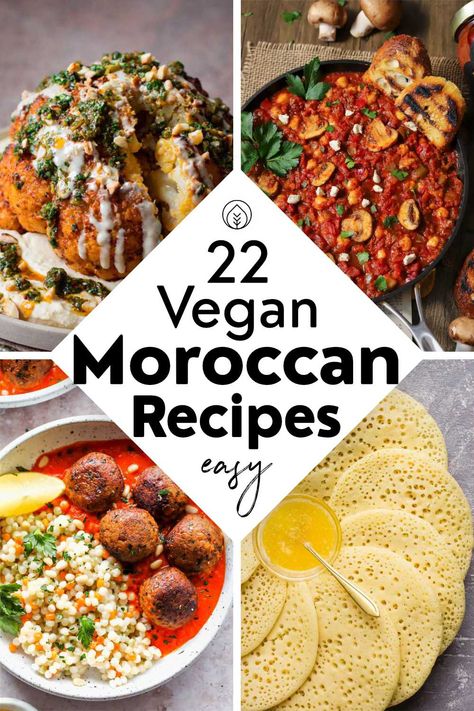 From spiced lentils to couscous salad, wraps, and shakshuka — you’ll love these flavorful vegan Moroccan recipes! Try these crowd-pleasing sweet and savory ideas for the whole family. Vegan Board, Spiced Lentils, Moroccan Recipes, Moroccan Dishes, Bento Lunches, Foreign Food, Salad Wraps, Couscous Salad, Tasty Vegetarian Recipes