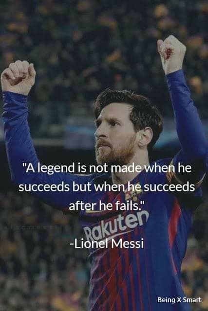 Soccer Player Quotes, Lionel Messi Quotes, Soccer Quotes Girls, Inspirational Football Quotes, Messi Quotes, Successful People Quotes, Football Motivation, Inspirational Soccer Quotes, Player Quotes