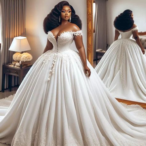 Ball Wedding Gowns, Bridal Outfit, No Cap, Fancy Wedding Dresses, Fancy Wedding, Womens Wedding Dresses, Accra, Disney Wedding, Gown Wedding