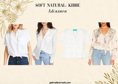 Soft Natural Shirts, Soft Natural Kibbe Tops, Soft Natural Winter Style, Tops For Soft Natural Kibbe, Soft Natural Kibbe Haircut, Soft Natural Casual, Soft Natural Tops, Soft Natural Neckline, Soft Natural Hair Kibbe