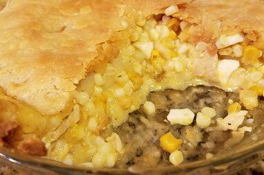 Pennsylvania Dutch Corn Pie Recipe | Allrecipes Pickled Beets And Eggs, Amish Pie, Meatloaf Side Dishes, Corn Pie, Pennsylvania Dutch Recipes, Biscuit Crust, Mennonite Recipes, Dutch Food, Vegan Meat