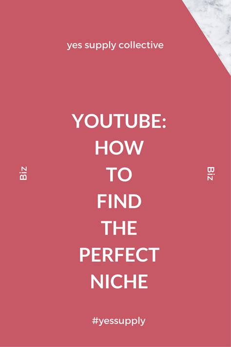 Do you know how to find the perfect niche for you and your blog? Not having a focused niche can be the difference between success and failure.  Learn how to filter your niche down to its essence, the things that are most important for you and your audience. YouTube is a fantastic source for the newbie to try out different creative niches and see which ones work best for them; it's also perfect for the experienced artist to find inspiration and learn new tricks.  As a search engine, YouTube is se Best Niche For Youtube, Youtube Niche, Youtube Guide, Youtube Growth, Youtube Hacks, Channel Ideas, Youtube Editing, Youtube Tips, Youtube Success