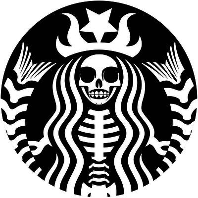 Starbucks Skull Sugar Skull Stencil, Skull Stencil, Starbucks Halloween, Arte Grunge, Starbucks Pumpkin, Starbucks Logo, Pumpkin Stencil, Silhouette Cameo Projects, Cameo Projects