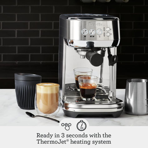 This leveled up my coffee game so much! I love a fresh latte in the morning and this machine gives me that perfect daily fix. #amazon-affiliate Breville Bambino Plus, Breville Bambino, Breville Espresso Machine, Breville Espresso, Best Espresso Machine, Automatic Espresso Machine, Best Espresso, Black Truffle, Espresso Maker