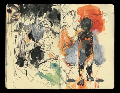 Kunstjournal Inspiration, Moleskine Art, James Jeans, James Jean, Sketchbook Drawings, Artist Sketchbook, Sketchbook Art Journal, Arte Sketchbook, Sketchbook Inspiration