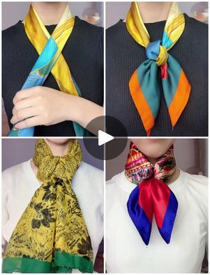 66K views · 1.6K reactions | Different Ideas for How to Tie a Scarf | Beautiful Scarf Styles for Women. Stylish Ways to Tie a Scarf | By Art & Craft | Hello everyone, choose a lovely
scarf and drop it over your neck and have the left one come
around over in one loop and have it tied with a knot and
have it one more knot securing it further. Then after that
loosen the scarf a little bit and move it to the left
adjusting the shape. Fold your scarf into half and drop it
over your neck and have it tips into a knot and drop the left
one into the loop you have and have it crisscross and have
another knot and have it crisscross each other twice and
drop it into its own loop and adjust the shape after that.
Drop your scarf from the front side and have a tips come
around and have it come back at th Ways To Tie A Scarf, Wear Scarf, Tie A Scarf, Scarf Knots, Scarf Tie, Ways To Wear A Scarf, Different Ideas, Tie Scarf, Sports Hairstyles