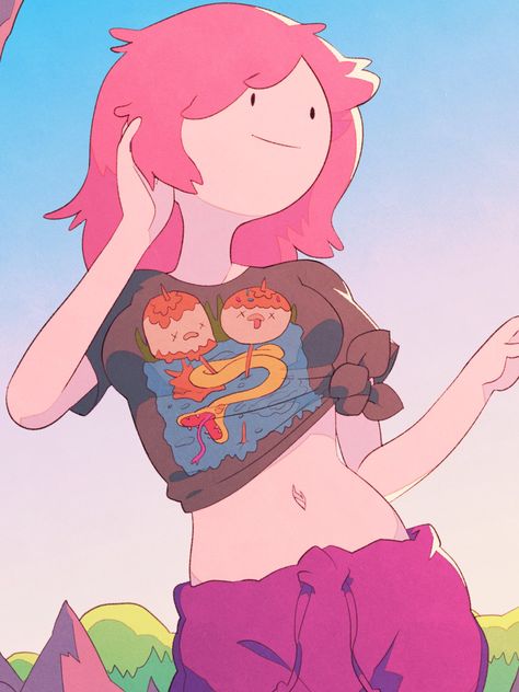 Princess Bubblegum Icons Fanart, Anime Character Pfp Aesthetic, Marcy And Pb Wallpaper, Adventure Time Princess Bubblegum Fanart, Princess Bubblegum And Marceline Fanart, Come Along With Me Adventure Time, Marceline And Bubblegum Fanart, Adventure Time Art Style Reference, Tv Girl Fanart