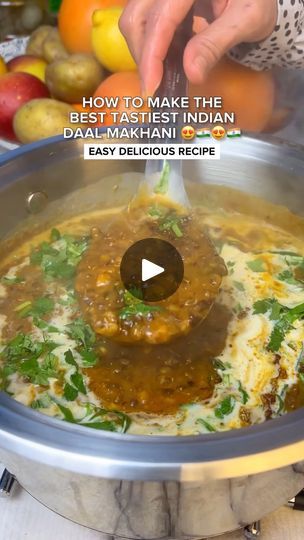 296K views · 9.6K reactions | HOW TO MAKE THE BEST EASIEST INDIAN DAAL MAKHANI RECIPE 😍🇮🇳😍🇮🇳!!

People assume Daal Makhni is difficult to make but it’s actually super easy. It is so delicious that you will finish this in one sitting!

My recipe is only requires one type of daal.

INGREDIENTS:
- 1 mug (large cup) whole urad daal
- 3 cups water

- ¼ cup ghee
- 1 onion (diced)
- 2 tbsp ginger garlic paste
- 1 tsp turmeric
- ½ tsp chilli powder
- 2 tsp salt
- 200g crushed tomatoes (or 1 cup)
- 1 cup fresh coriander (½ bunch)

- 1 can red kidney beans (cooked) (OPTIONAL)
- ½ tsp coriander powder
- ½ tsp cumin powder
- ½ tsp garam masala powder

- 1 tsp paprika (or Kashmiri chilli powder)
- 3 tbsp butter

INSTRUCTIONS:

1. Wash your daal in lukewarm water a couple times, and soak in water Daal Makhani Recipe, Dahl Makhani, Daal Recipe Indian, Makhani Recipe, Kashmiri Chilli, Garam Masala Powder, Red Kidney Beans, Ginger Garlic Paste, Red Kidney Bean