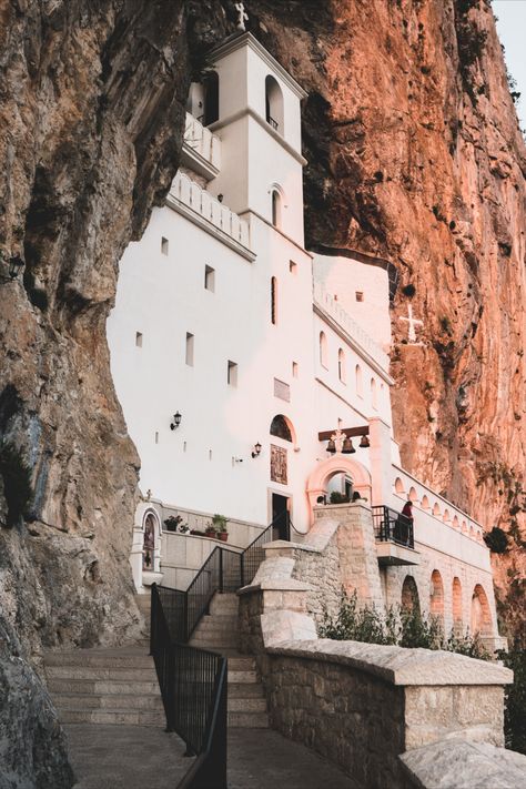 Ostrog Monastery Ostrog Monastery, Untouched Nature, The Balkans, Adriatic Coast, Adriatic Sea, Beautiful Landscapes, Landscape Paintings, Natural Beauty, Tourism