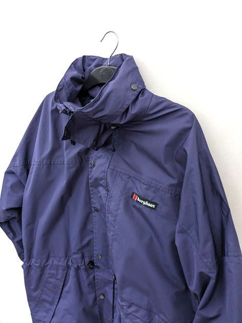 I just added a new item to eBay, Berghaus Jacket Mens Medium Purple Waterproof Aquafoil Outdoor UK Made Hood Zip! #eBay #eBaySeller Berghaus Jacket, Medium Purple, Baby Kids Clothes, British Style, Mens Jackets, Mens Outfits, Purple, Clothes For Women, Clothes