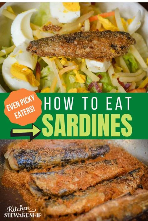 How To Eat Canned Sardines, Ways To Eat Canned Sardines, How To Cook Sardines, Recipes For Sardines, How To Eat Sardines Ideas, Sardine Recipes Canned Healthy, Sardine Recipes Canned Keto, Fried Sardines Canned, Fried Sardines Recipes