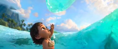 Baby Moana is so cute Moana Film, Moana Movie, How Far Ill Go, Moana Disney, Animation Disney, New Disney Princesses, Film Disney, Walt Disney Animation Studios, Walt Disney Animation