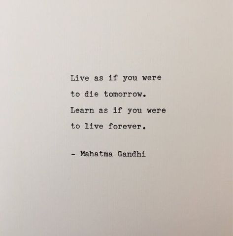 Senior Quotes Inspirational, Gandhi Quotes Inspiration, Best Senior Quotes, Ghandi Quotes, Typewriter Quotes, Mahatma Gandhi Quotes, Gandhi Quotes, Antique Typewriter, New Beginning Quotes