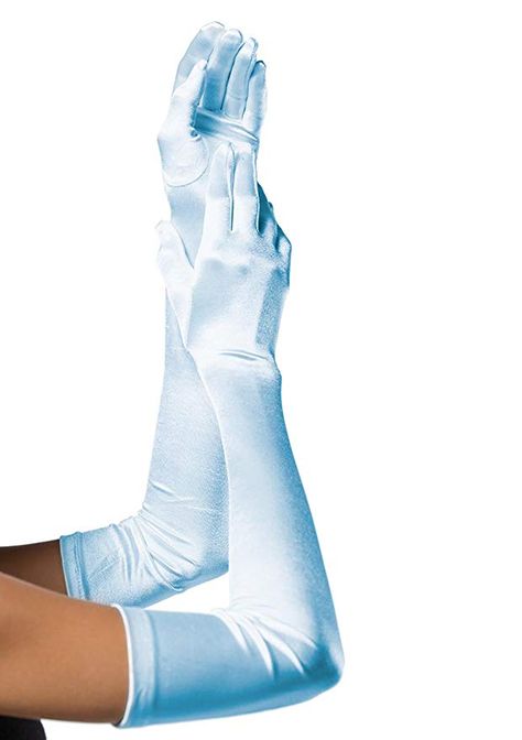 Cinderella Gloves, Long Satin Gloves, Bridgerton Vibes, White Thigh Highs, Opera Length Gloves, Toddler Costumes Girl, Gatsby Costume, Satin Gloves, Elbow Length Gloves