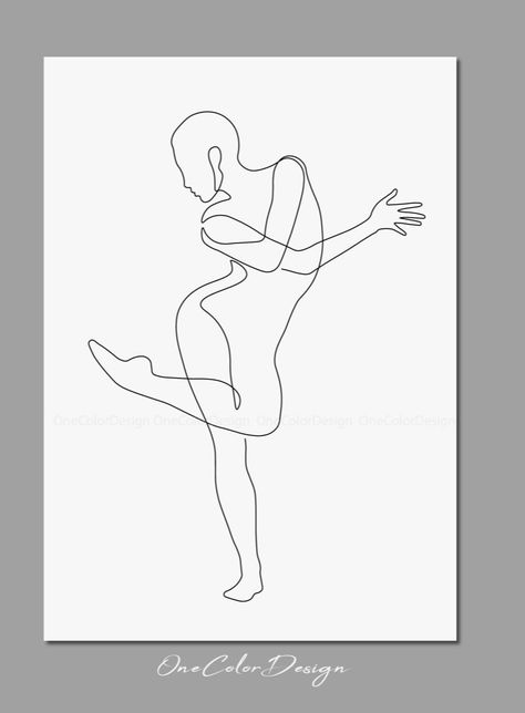 Abstract Dancer Drawing, Dance Silhouette Tattoo, 5678 Tattoo Dance, Contemporary Dance Tattoo, Dance Related Tattoos, Dance Tattoo Ideas, Dancer Tattoos, Tattoo Silhouette, Dancer Tattoo