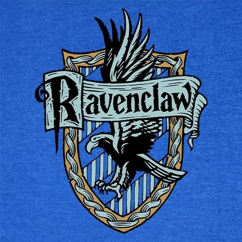 Ravenclaw Crest T-shirt | Official Harry Potter Merchandise | Redwolf Harry Potter Gryffindor Logo, Ravenclaw Logo, Harry Potter Houses Crests, Ravenclaw Crest, Beast Film, Harry Potter Tee, Slytherin Crest, Gryffindor Crest, Ravenclaw Aesthetic