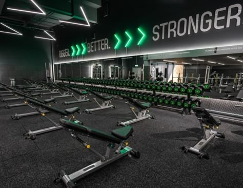 JD Gyms | Hempstead Valley - Prolight Design Futuristic Gym Design, Bodybuilding Gym Design, Crossfit Design Interior, Gym Wall Decor Interior Design, Gym Lighting Design, Gym Aesthetic Vision Board, Gym Design Interior Modern, Gym Design Interior Industrial, Commercial Gym Design Interiors