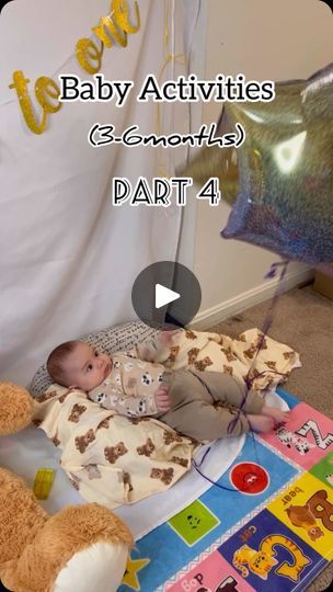 9.7K views · 3.3K reactions | Baby Activity Ideas (Part 4)
Have fun & follow for more🫶🏻❤️ 

P.S - I did these activities when my child was 5 months old.

#baby #babyactivity #3month#5monthold #activityideas #follow #ballonfun #diybabyplay #babyplay #activityforbaby #fyp #fyl | KUBRA | Motherhood | Balang_3go · Positive Nanana Baby Activity Ideas, 3 Month Old Activities, 3 Months Baby Activities, Kenya Grace, 4 Month Old Baby, 3 Month Old Baby, Baby Activity, 3 Month Baby, 4 Month Olds