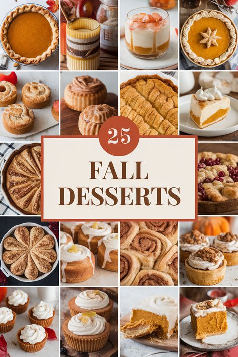 Fall desserts are the perfect way to celebrate the season's bounty. These comforting treats feature harvest fruits like apples and pears, warming spices like cinnamon and nutmeg, and creamy textures that are perfect for cozy evenings. These fall desserts for a crowd are sure to impress your guests with their delicious flavors and beautiful presentations. From pumpkin pies to apple crumbles, these recipes are perfect for sharing with friends and family. Fall Tarts Desserts, Fall Tart, Fall Desserts For A Crowd, Maple Pecan Bars, Tart Desserts, Cozy Fall Recipes, Pumpkin Whoopie Pies, Pecan Bars, Caramel Apple Cheesecake