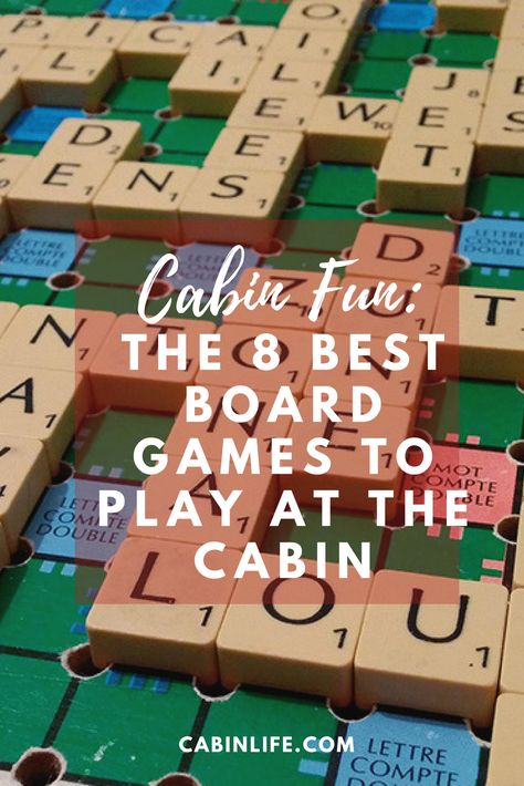 While you’re at the cabin, there’s a good chance you want to spend most of your time outside. Nature rules at the cabin, but the weather doesn’t always feel that way. If the weather doesn't go as planned on your next cabin getaway, make sure you have these board games at the ready to stay unplugged. Cabin Activities, Remote Cabin, Best Board Games, Outside Nature, Cabin Getaway, Fun Board Games, Getaway Cabins, River House, Canoeing