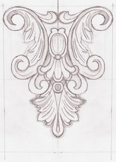 Motif Arabesque, Filigree Tattoo, Ornament Drawing, Leather Tooling Patterns, Muster Tattoos, Tooling Patterns, Chip Carving, Wood Carving Designs, Engraving Art