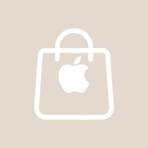 Cream Apple Store Icon, made by me!! #cream #icon #beige #beigeaesthetic #logo Theme Store Icon, Apple Store Icon Aesthetic, App Icon Apple Store, Apple Store Icon, Tan Icons, Ipad 2023, Aesthetic Apps, App Widgets, Ipad Icons